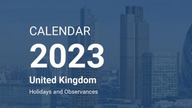 Calendar 2023 UK