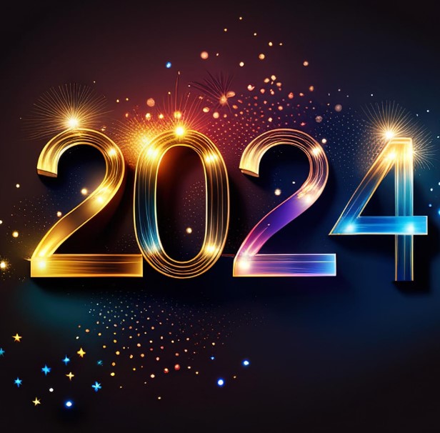 Happy New Year 1 2024